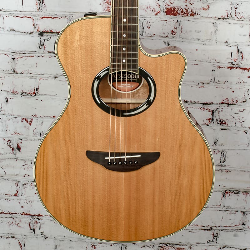 Yamaha - APX500 III - Thinline Cutaway Acoustic/Electric | Reverb