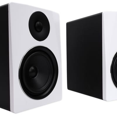  Rockville 2-Way 500W Active/Powered USB Studio Monitor Speakers  Pair, Black, 8 inch (APM8B) : Video Games