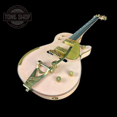 Gretsch Custom Shop G6134-59 Penguin Relic Shell Pink Masterbuilt By Gonzalo Madrigal w/case image 1