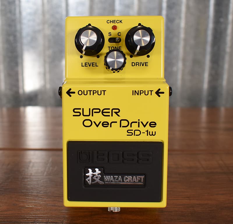 Boss SD-1W Super Overdrive Waza Craft