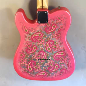 Fender Paisley Telecaster MIJ 1995-96 Pink Paisley image 2