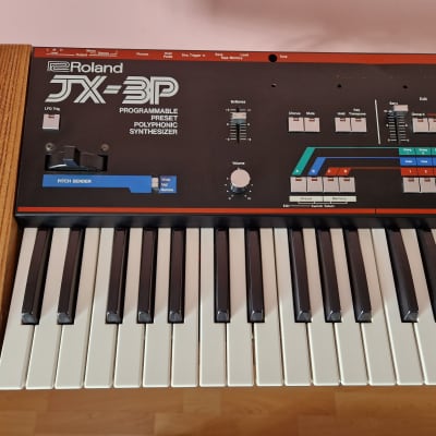 Roland JX-3P + PG-200 + MIDI Upgrade Kit + Wooden case