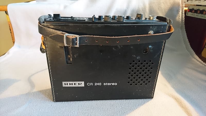 Uher CR 240 Portable Cassette Tape Recorder | Reverb