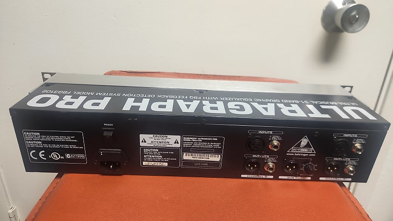 Behringer Ultragraph PRO Model FBQ3102 31 Band Graphic | Reverb Behringer Ultragraph PRO Model FBQ3102 31 Band Graphic | Reverb