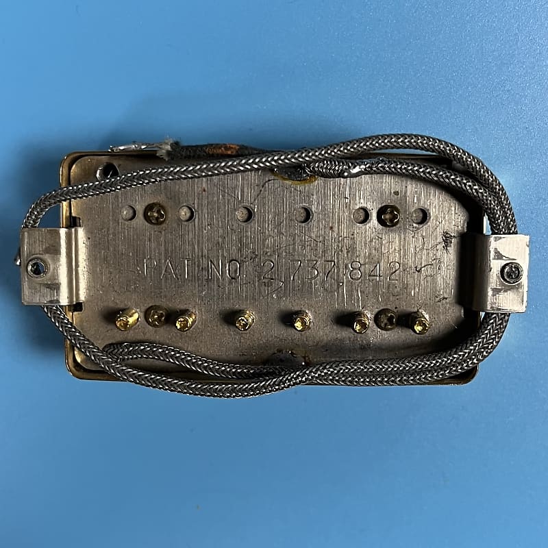 Gibson Tim Shaw pickups 1983 Nickel PAF recreation | Reverb