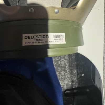 Celestion G12M Greenback 12" 16 Ohm 25w Replacement Speaker 2010s - Green image 2