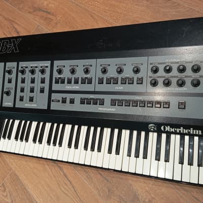 Oberheim OB-X 61-Key 8-Voice Synthesizer 1979 - Black