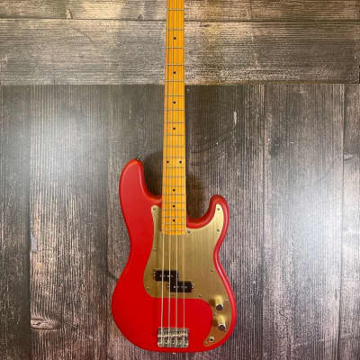 Fernandes Precision Bass Japan Red | Reverb