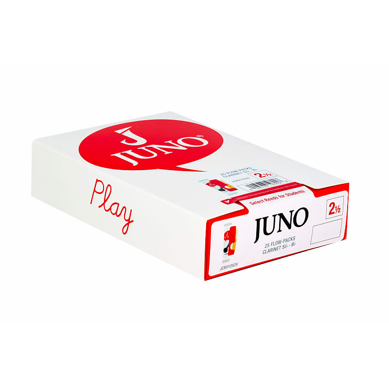 JUNO JCR012525 Bb Clarinet Reeds #2.5. (Box of 25) image 1