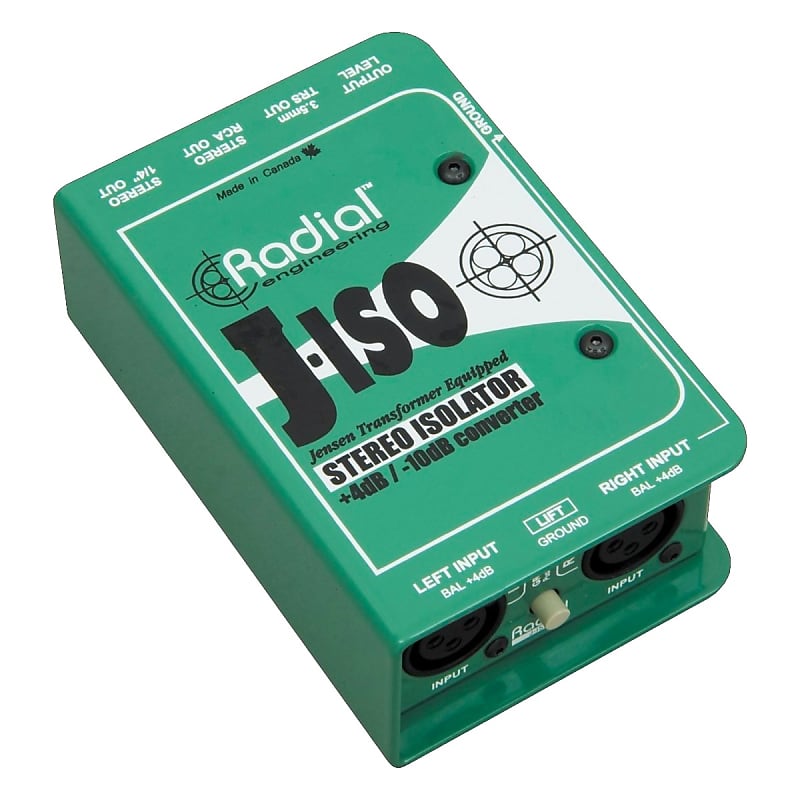 Radial J-ISO Stereo Isolator