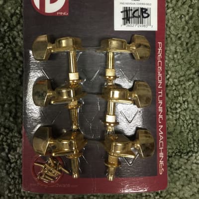 PING 6-inline gold acoustic guitar tuning machine 6 pack - P-2643
