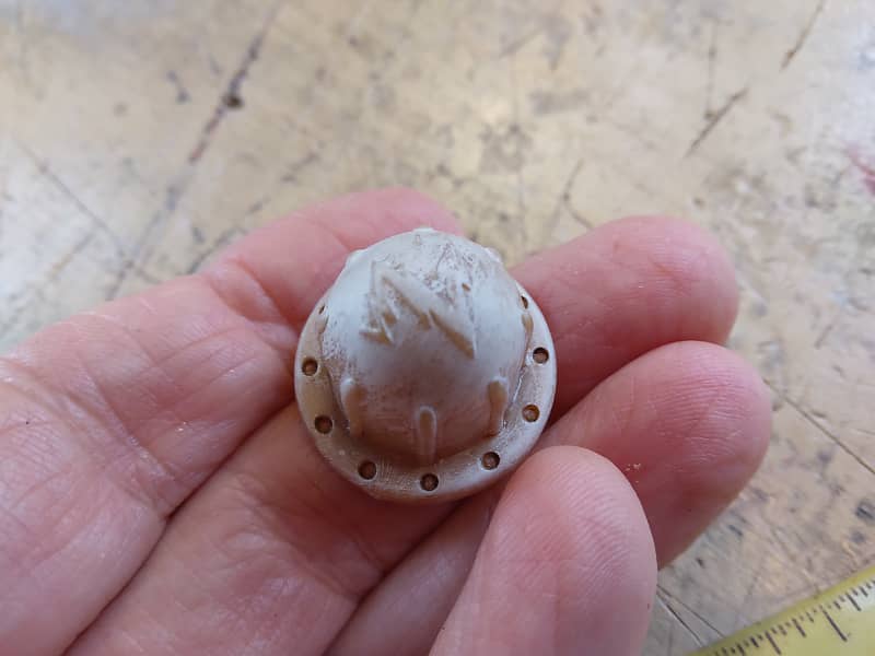 Unbranded Knob 1950s. White | Reverb Unbranded Knob 1950s. White | Reverb