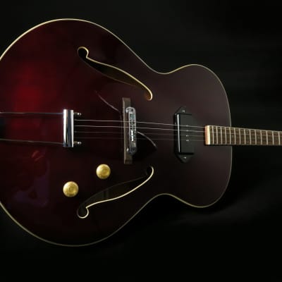 Craven Tenor Guitar Model 327R ~ Big Jake ArhtopTenor Guitar 2022 - Luscious Merlot imagen 15