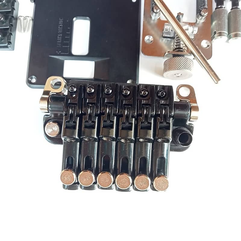 ZR Tremolo W/ ZPS II Zero Resistance - Black & Cosmo Black