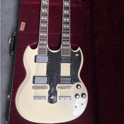 Gibson Custom Shop Don Felder "Hotel California" EDS-1275 Double Neck (Aged & Signed) 2010 - Aged White image 1