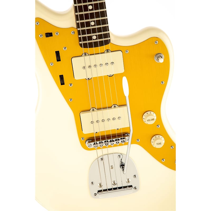 Squier J Mascis Jazzmaster Electric Guitar - Vintage White image 1