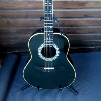 Ovation 1756 Legend Made In USA 12 strings very rare Dark green/Black finish image 1
