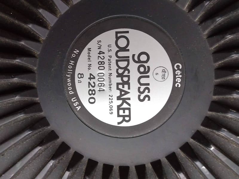 Gauss Loudspeaker Model 4280 12in (1本) Gauss 4280 12