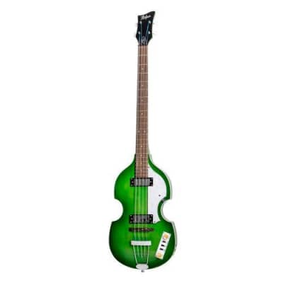 Hofner Violin Bass - Ignition Transparent Green - PRO for sale
