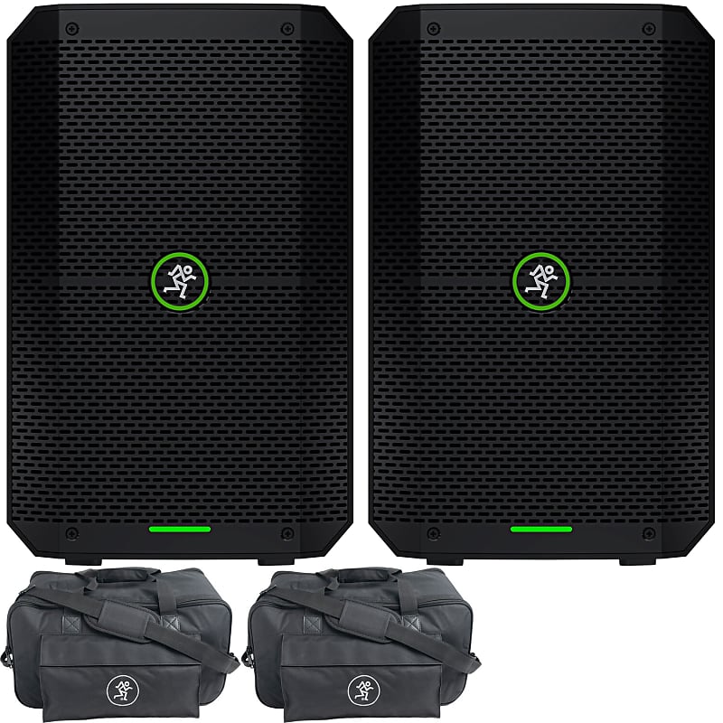 Mackie Thump GO BatteryPowered Speakers (Pair) w/ Bags Reverb