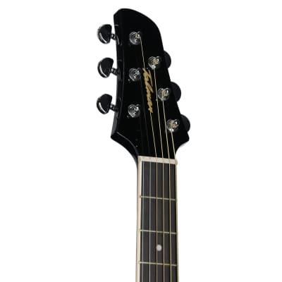 Ibanez TCY10LE Talman Acoustic-Electric Guitar, Black image 3