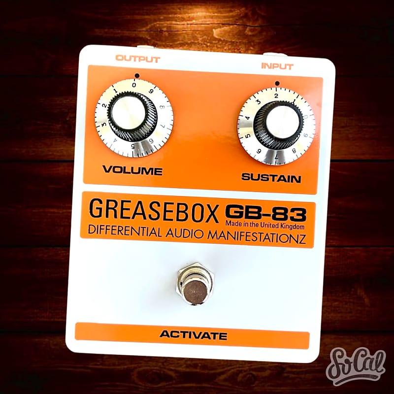 D*A*M GB-83 Greasebox (2012) “Orange 'N' Grey” | Reverb Australia