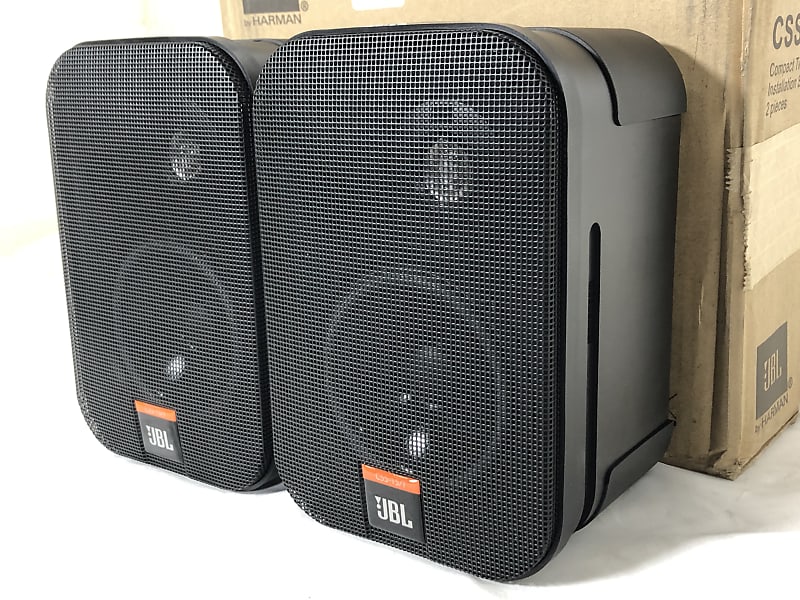 JBL CSS-1S/T Compact 2 Way 100V/70V/8-Ohm Loudspeaker #1707 (PAIR