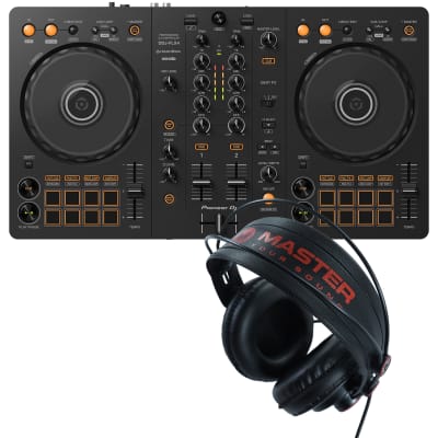 Pioneer DJ DDJ-FLX4 2-deck Rekordbox and Serato DJ Controller DDJ-FLX4 2023  - Black