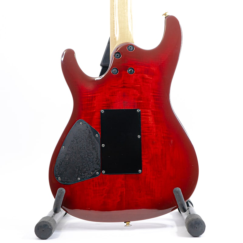 1993 Ibanez S540FM Red Flame Maple FugiGen w/ IBZ/USA F1/F2