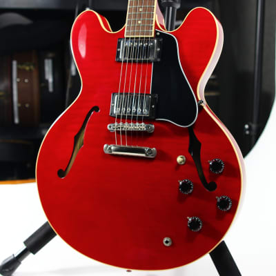 MINTY 1990 Gibson ES-335 Dot Reissue Cherry Red Lightly Figured - '61 Slim Neck, 1980's Spec image 3
