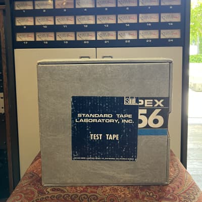 Original 2” Ampex 456 Test Tape- MRL / STL 30 ips 250 (270