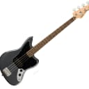 Used Squier Affinity Series Jaguar Bass - Charcoal Frost Metallic w/ Laurel FB