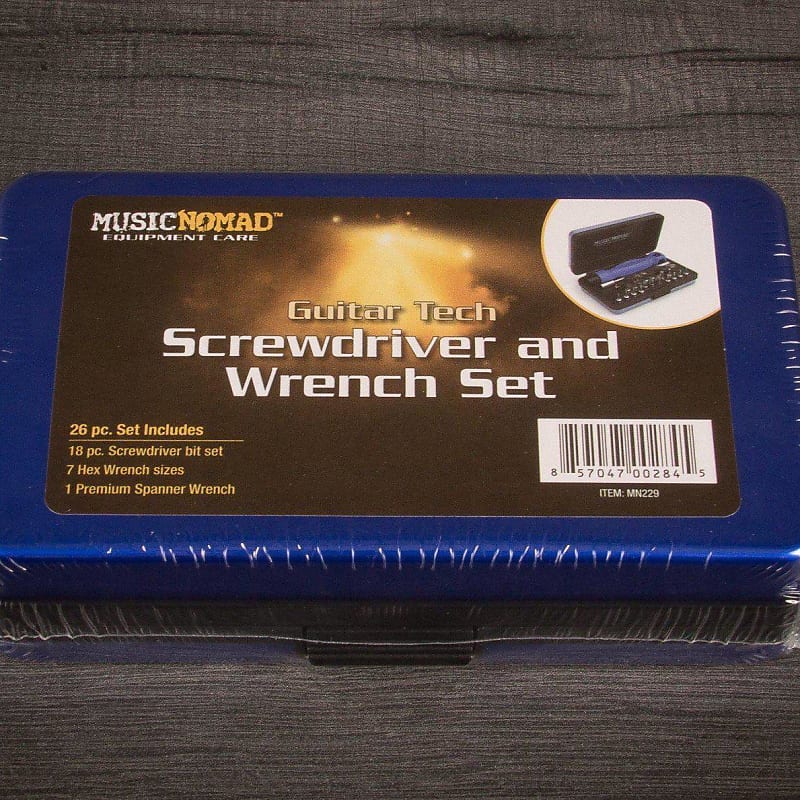 Music Nomad Premium Guitar Tech Screwdriver and Wrench Set Reverb UK