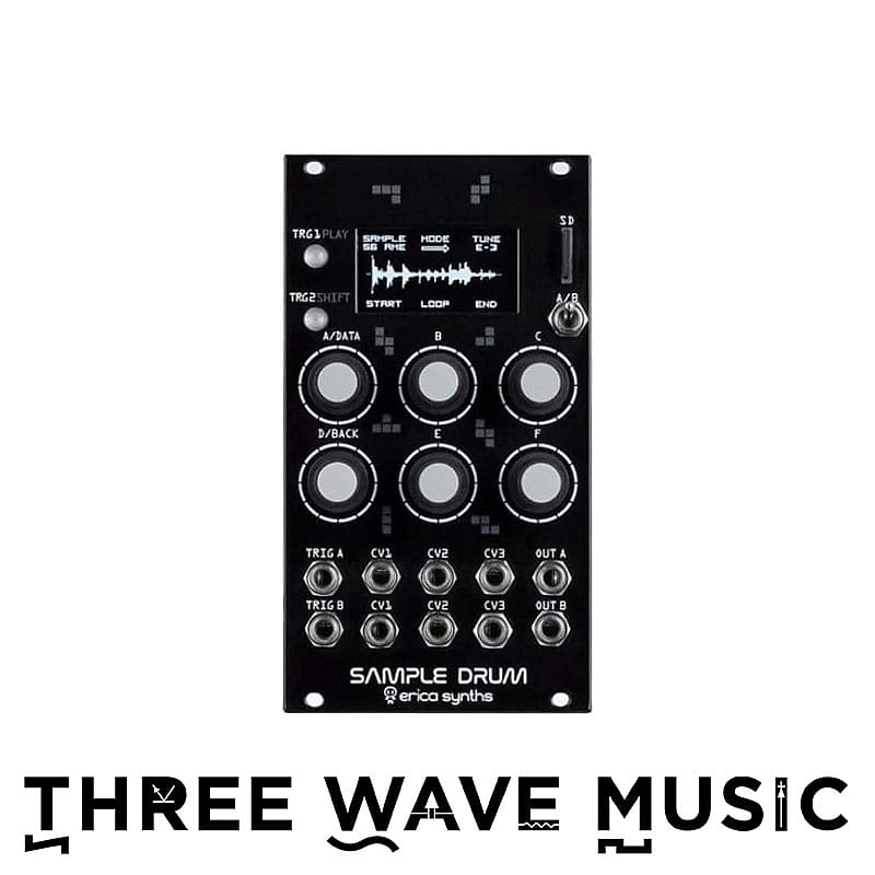 Erica Synths Sample Drum [Three Wave Music] image 1