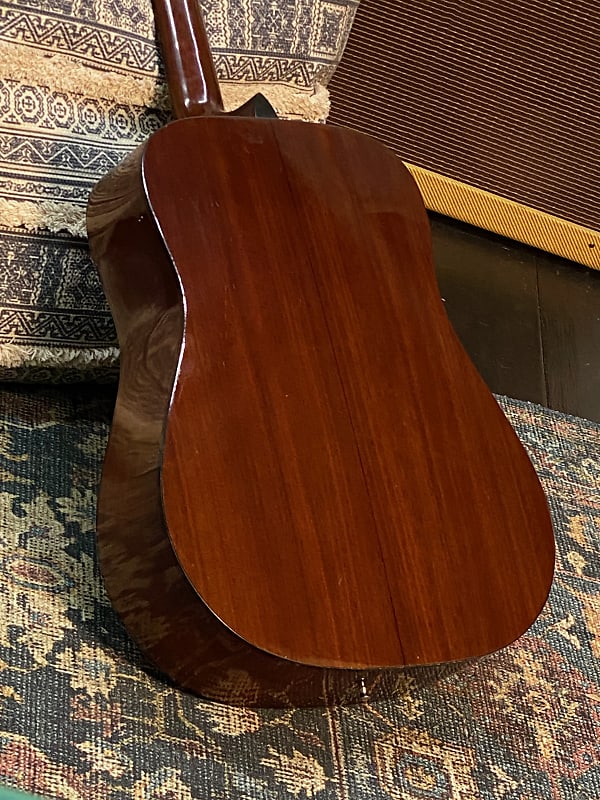 Morris W15 Dreadnought Acoustic - Made in Japan - Natural