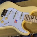 NEW!! 2023 Fender Yngwie Malmsteen Artist Series Signature Stratocaster - Vintage White - Authorized Dealer!! RARE! In Stock - 8.1lbs - G02296