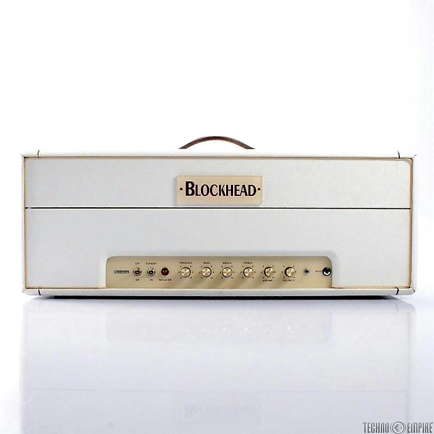 BLOCKHEAD Custom 50 Prototype Guitar Tube Amp Head Owned by Reverb