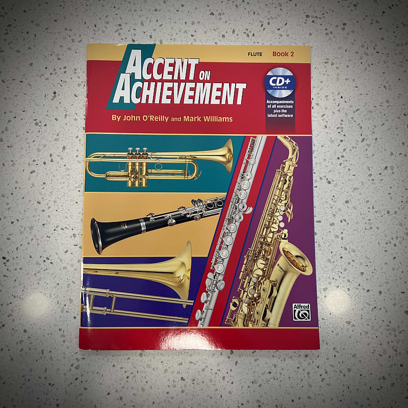 Alfred's Accent on Achievement Flute Book 2 Reverb
