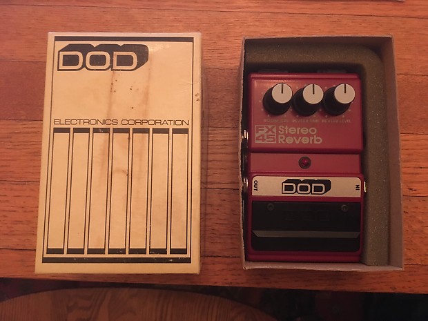 DOD FX45 Stereo Reverb 1985 | Reverb DOD FX45 Stereo Reverb 1985 | Reverb