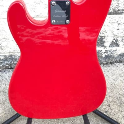 GAMMA Custom Bass Guitar T22-02, Delta Star Model, Tuscany Red image 6