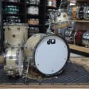 DW Jazz Series Drums in Crème Oyster 14x20 14x14 8x12