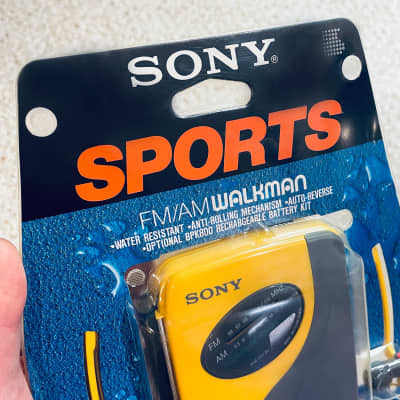 [SEALED] Sony WM-SXF30 Walkman Cassette Player, CuteYellow, Brand New Sealed ! image 3