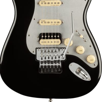 Fender Ultra Luxe Stratocaster HSS w/ Floyd Rose. Rosewood Fingerboard, Mystic Black image 1