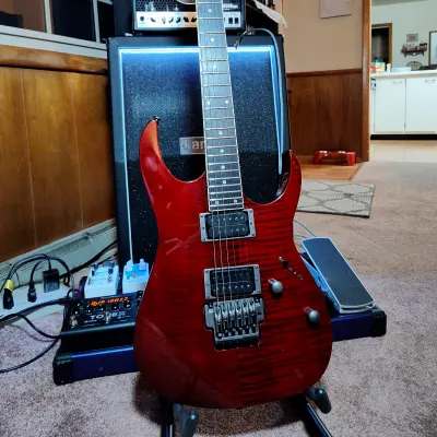 Ibanez ARZ800 Transparent Deep Red | Reverb