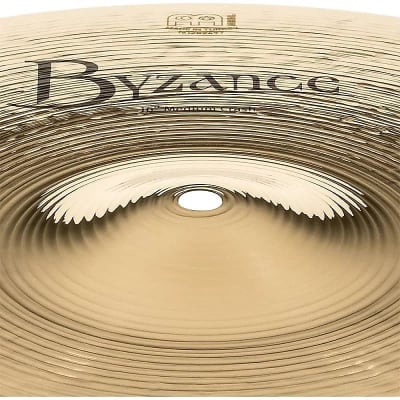 Meinl Byzance Brilliant B16MC-B 16" Medium Crash Cymbal ( Video Demo) image 4