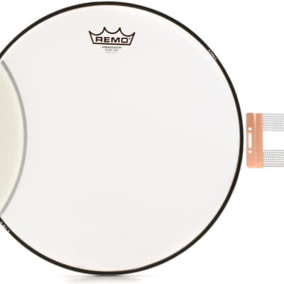Remo Ambassador Coated 2-piece Snare Drum Propack - 14 inch  Bundle with Puresound E1416 14" 16-strand Equalizer Series Snare Wire image 1