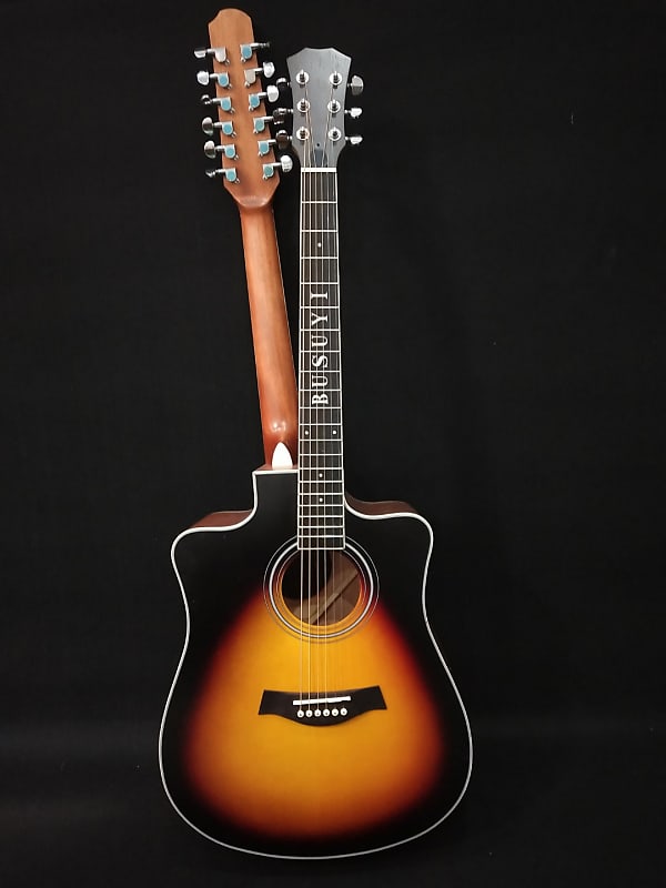 Double sided on sale acoustic guitar