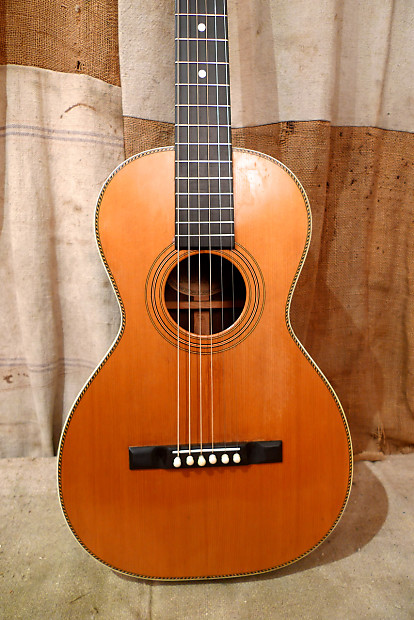 Washburn Style 115 Parlor Guitar 1910's Natural