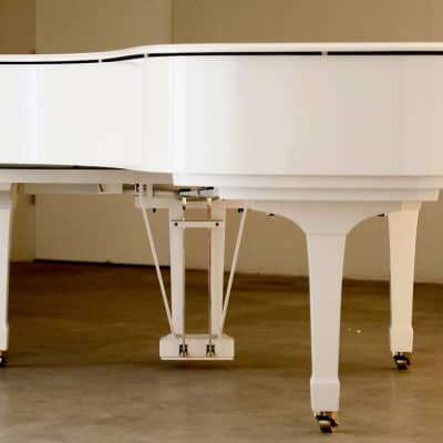 1978 Yamaha C7 Semi-Concert Grand Piano in Rare Polished White Vintage Original Professional Orchestral Concert Piano Hamamatsu Japan Factory image 9