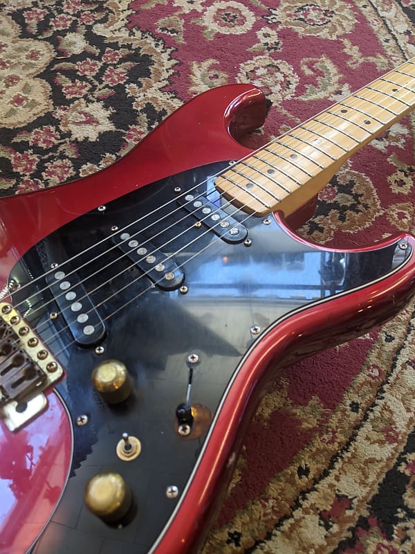 Ibanez Blazer Series BL550 Electric Guitar Red 1981 Japan